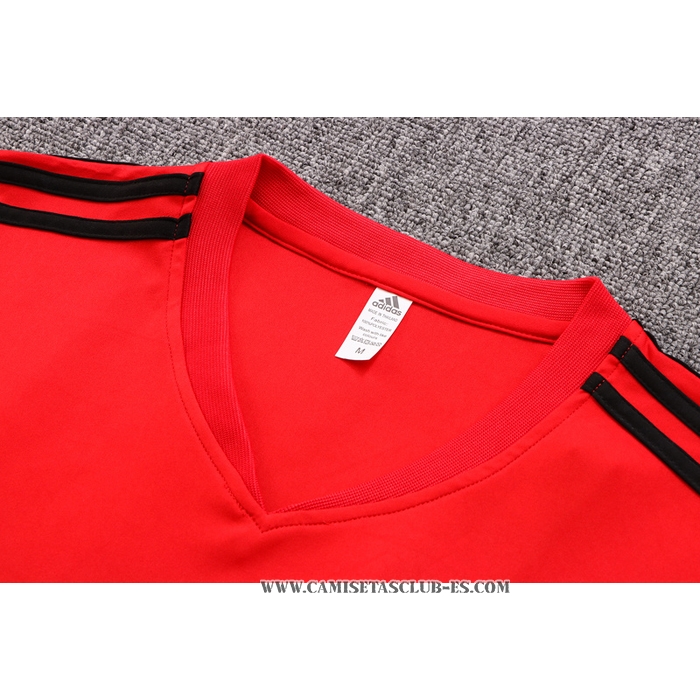Chandal del Bayern Munich 22-23 Manga Corta Rojo - Pantalon Corto